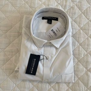 NWT Mizzen + Main Leeward Shirt in White Men’s size L